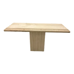 1980s Post Modern Tessellated Marble Sofa Table