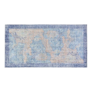 Vintage Turkish Anatolian Hand Knotted Wool Rug, 3'4''x6'9'' For Sale