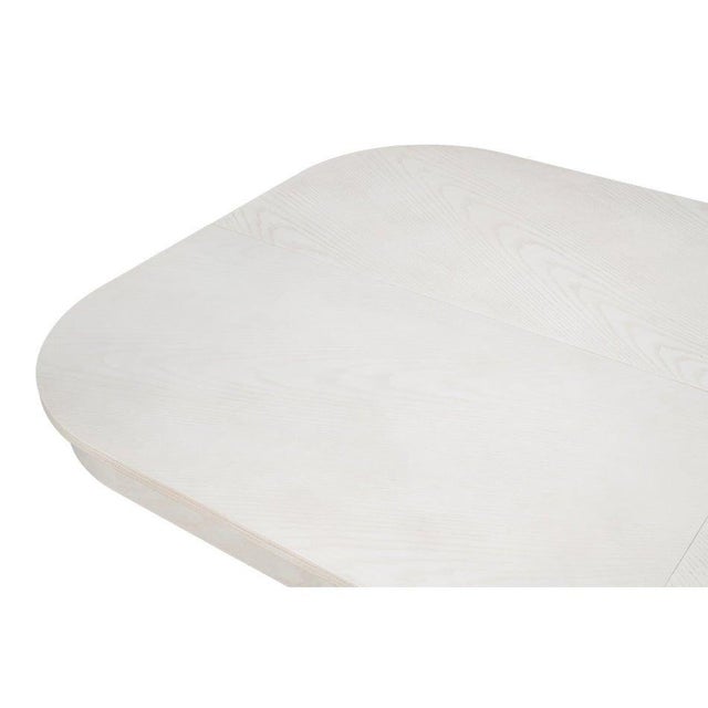 Metal Rectangular White Dining Table For Sale - Image 7 of 14