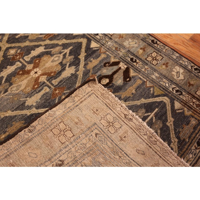 Nazmiyal Collection Antique Persian Malayer Runner Rug For Sale - Image 9 of 9