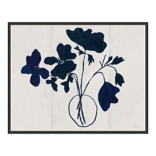 Anemone (var. 1) by Susan Hable, Black Frame For Sale