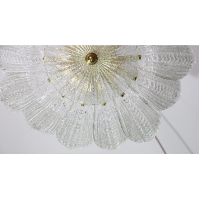 1980s Como, Italian Murano Glass Ceiling Light or Flush Mount For Sale - Image 6 of 10