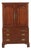 Henkel Harris Cherry Tv Armoire Cabinet For Sale