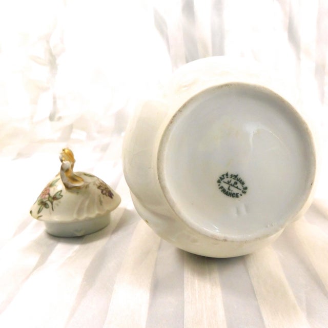 Late 18th Century Jean Pouyat Limoges Hand Painted, Two Color Chocolate Pot For Sale - Image 10 of 12