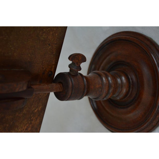 Antique Reading Stand in Mahogany, 1830 For Sale - Image 12 of 18