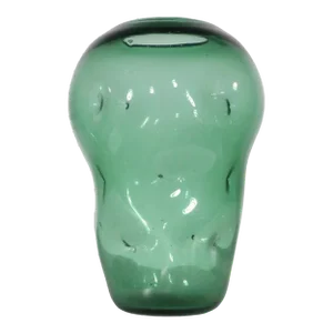 Mid Century Art Glass Vase Att. To Empoli C. 1950/1960's