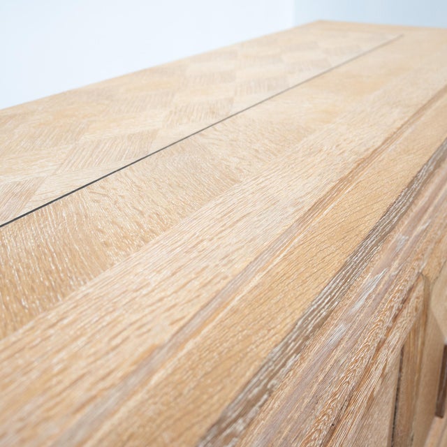 Mid-Century Modern French Sideboard in the style of Gaston Poisson, 1940s For Sale - Image 10 of 12