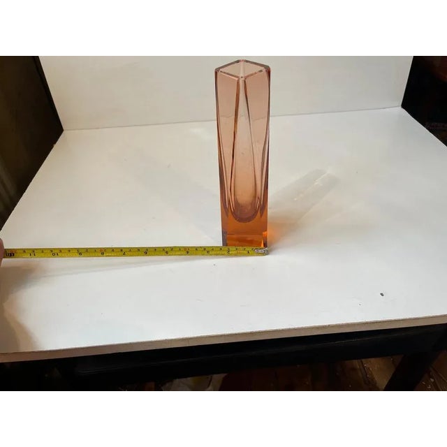 Tulip Vase in Murano Glass by Alessandro Mandruzzato, 1970s For Sale - Image 10 of 11