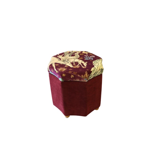 A completely renovated sewing pouf in a beautiful star shape - a real little piece of jewelry that lifts the feeling in...