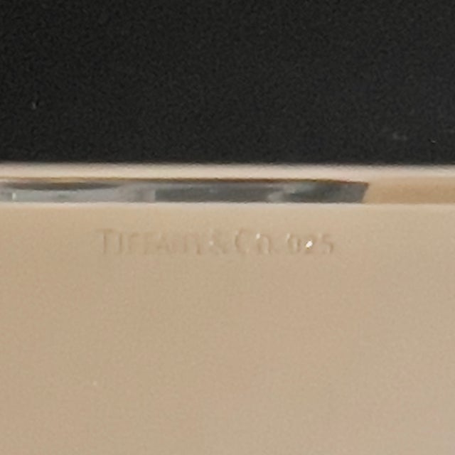 Silver Late 20th Century Tiffany & Co Estate Business Card Holder Sterling Silver For Sale - Image 8 of 11