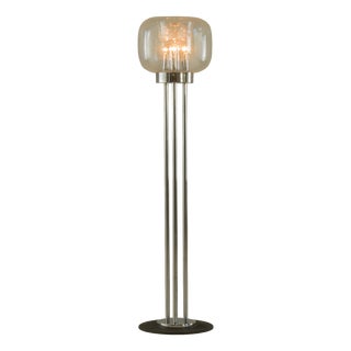 Italian Murano Glass Floor Lamp attributed to Toni Zuccheri, 1970s For Sale