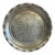 Vintage Federal Silver Co. Hand-Wrought Aluminum Floral Tray For Sale