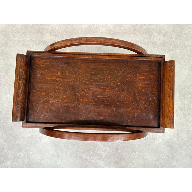 1930s Art Deco Serving Trolley from Thonet, 1930s For Sale - Image 5 of 11