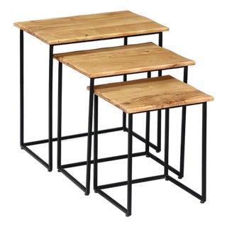 Avinash 3pc Set Nest Table For Sale