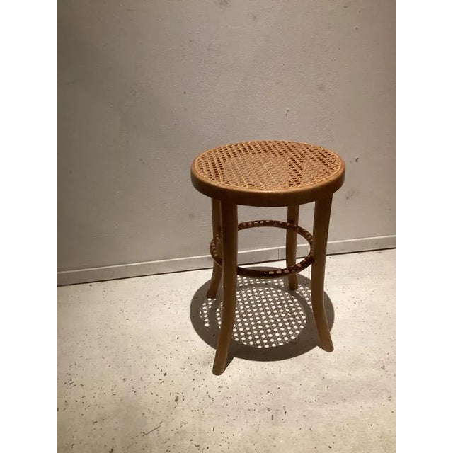 Stool attributed to Michael Thonet, 1960s, in Very Good conditions. Designed 1960 to 1969 This piece is attributed to the...