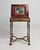 1880-1889 France Rich Walnut Brown Inlaid Walnut Side Table For Sale - Image 4 of 10