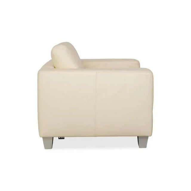 Leather Chair in Cream White from Machalke For Sale - Image 9 of 12