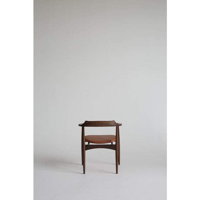 Scandinavian Armchair in Oak, 2010s For Sale - Image 3 of 15