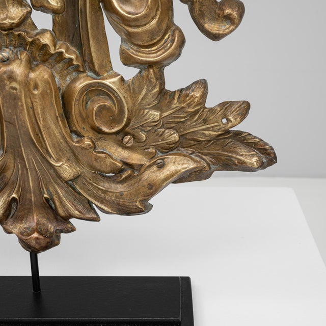 1820s French Brass Sculptures On Metal Stand - A Pair For Sale - Image 14 of 18