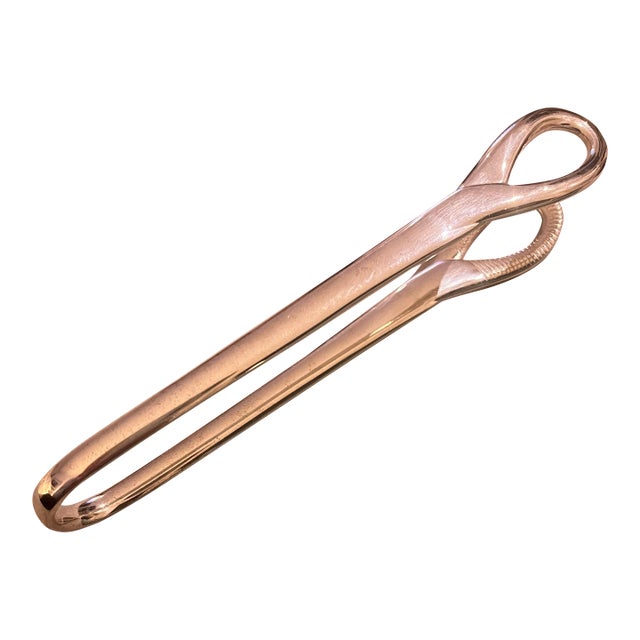 1960s Elsa Peretti Tiffany Silver Ice Tongs For Sale