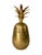 A vintage brass decorative pineapple jar with top and base. This is the perfect accessory to add to your mid century or...