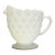 Mid 20th Century Anchor Hocking Bubble Milk Glass Creamer For Sale