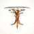 1960s Vintage Gilt Metal and Glass Coffee Table from Hans Kogl, 1960s For Sale - Image 5 of 10