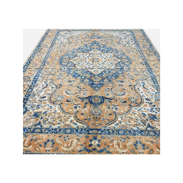 7x10 Old Persian Bakhtiari Rug - 102524 For Sale - Image 11 of 11