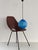 Gino Vistosi Italian Murano Glass Pendant Light in Blue by Vistosi, 1970s For Sale - Image 4 of 13
