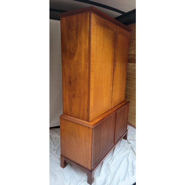Swedish Modern j.o. Carlssons Locking Storage Cabinet For Sale - Image 12 of 12