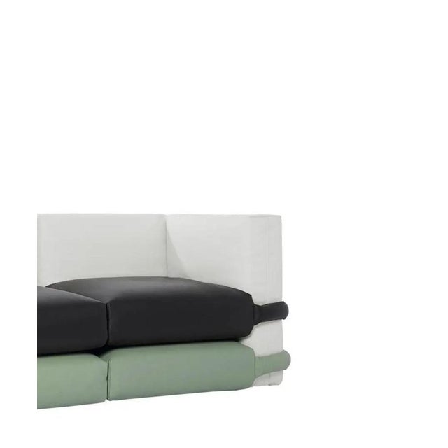 Animal Skin Two-Seater Pillow Sofa in Leather by Muller Van Severen for BD Barcelona For Sale - Image 7 of 15