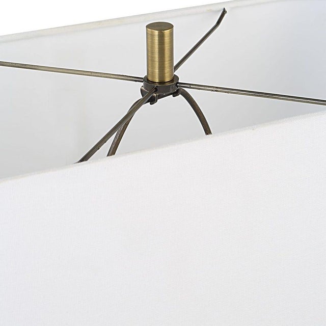 White Alabaster Lamp For Sale In Sacramento - Image 6 of 8