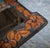 Antique French Art Nouveau Floral Carved Wall Mirror For Sale - Image 4 of 9