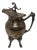 19th Century Victorian Silver Plate Creamer: Simpson Hall Miller Floral Design For Sale