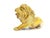 Brown Italian Glazed Terracotta Lion Sculpture, 1960s For Sale - Image 8 of 11