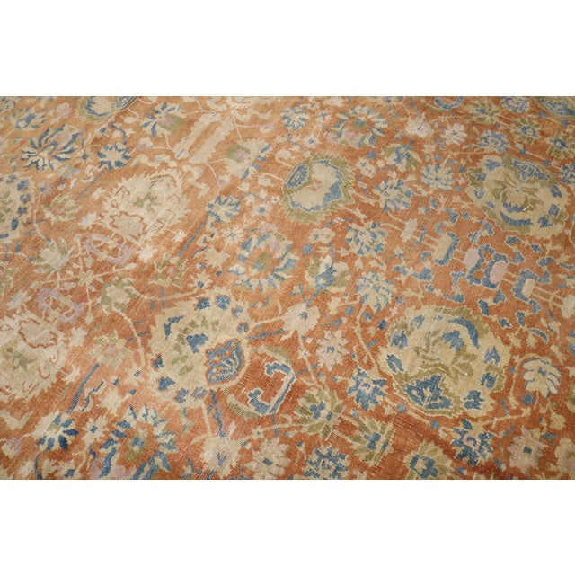 Early 20th Century Antique Zabihi Collection Large Chinese Carpet - 10'9" x 16'2" For Sale - Image 10 of 12