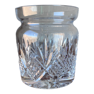 Waterford Crystal Kelley Pattern Cookie Jar, No Lid
