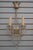 Traditional 1980s Pair Neopolitan Style Crystal & Gilt Metal Wall Sconces For Sale - Image 3 of 12