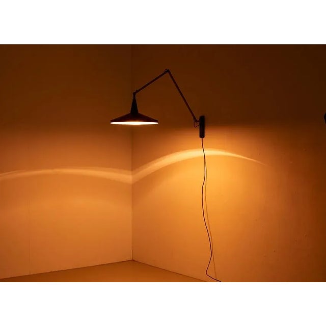 Model 4050 Panama Wall Lamp by Wim Rietveld for Gispen, 1955 For Sale - Image 5 of 10