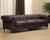 Century Chesterfield Sofa - Dark Brown Leather For Sale - Image 11 of 12