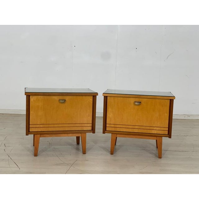 Vintage Bedside Tables, Set of 2 For Sale - Image 3 of 10