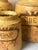 Wood Vintage Wooden Apothecary Jars- Set of 3 For Sale - Image 7 of 17