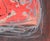 Abstract Red Black and Grey Abstract Expressionist in Acrylic and Pastel on Paper by Ricardo De Silva For Sale - Image 3 of 6