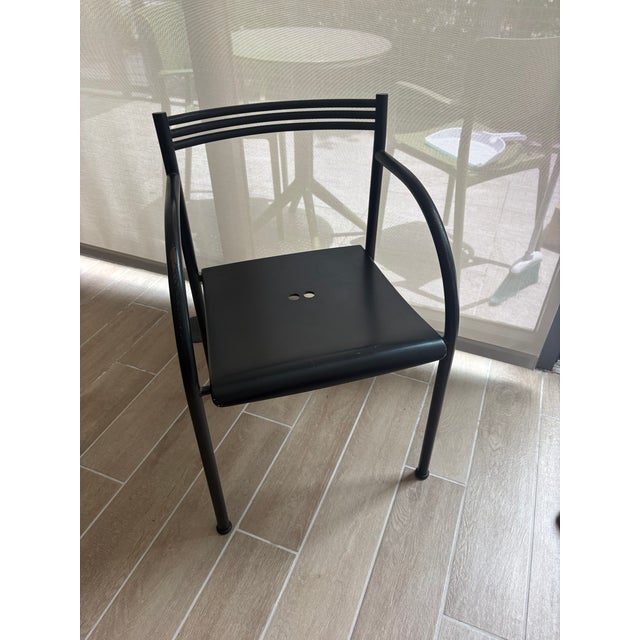 1980s Philipe Stark Spanish Francesca Chair For Sale In Miami - Image 6 of 8