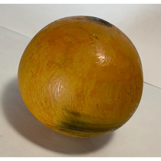 Unique and stunning, solid glass paper weight from France, circa 1970. Measures 3" x 2 1/2" and weights 1lb 5oz.