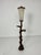 Floor lamp in the style of Aldo Tura, 1950s Complete and in good condition. Wood, parchment and brass. E 27 lamp This...