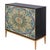 The Solani Cabinet is grounded in a rich, dark finish and lifted by a refined gold base that adds a modern, elevated...