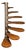 Spiral Staircase with Thirteen Steps from Roger Tallon, 1970 For Sale
