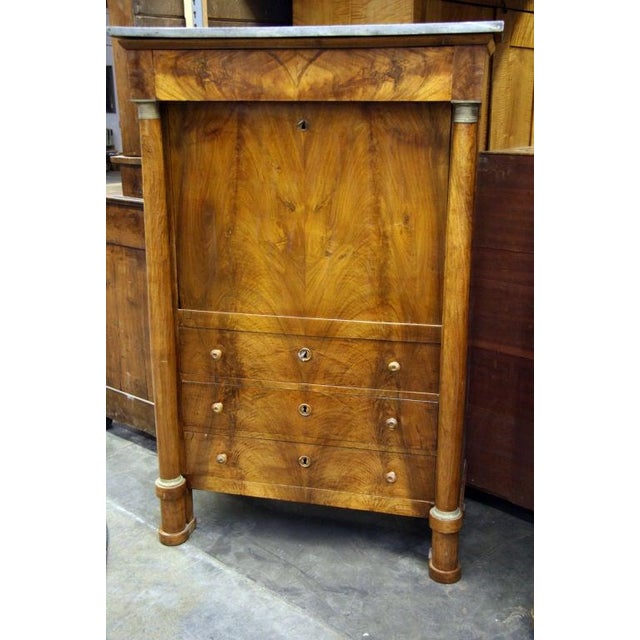 French Empire Secretaire For Sale - Image 3 of 9
