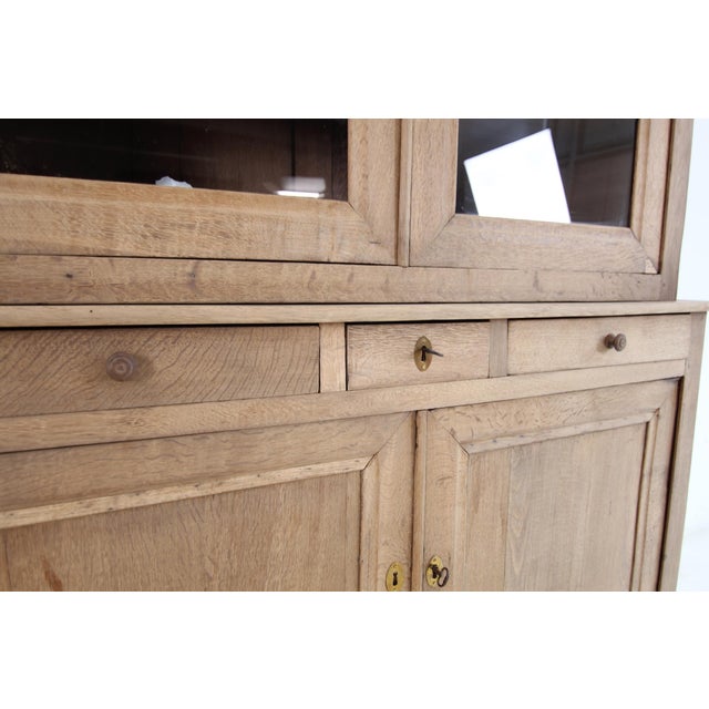 Late 19th Century Oak Buffet Cabinet For Sale - Image 12 of 18